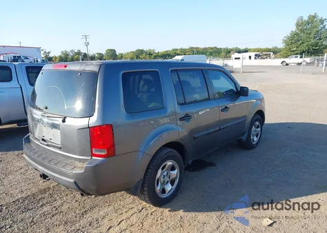 2011 Honda Pilot Lx из США, поврежденный, VIN 5FNYF3H2XBB010368
